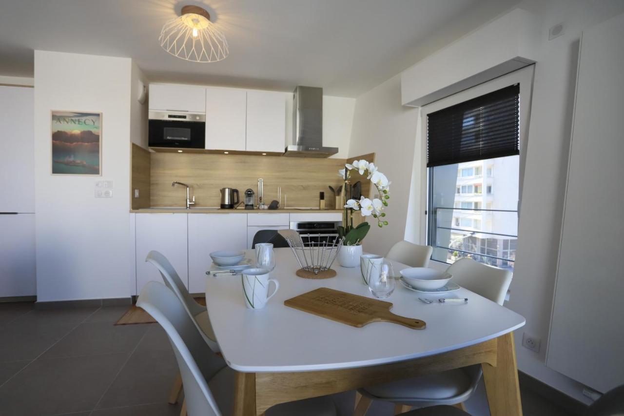 La Plume Vue Lac 3 Etoiles - Garage Prive, Secteur Recherche, Moderne & Tout Equipe, 6 Personnes Annecy Eksteriør billede